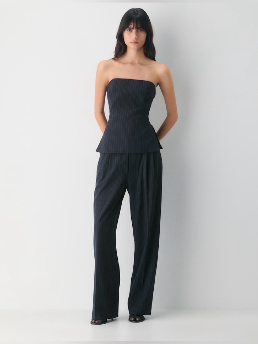 Aritzia Wilfred Posh Tube Top